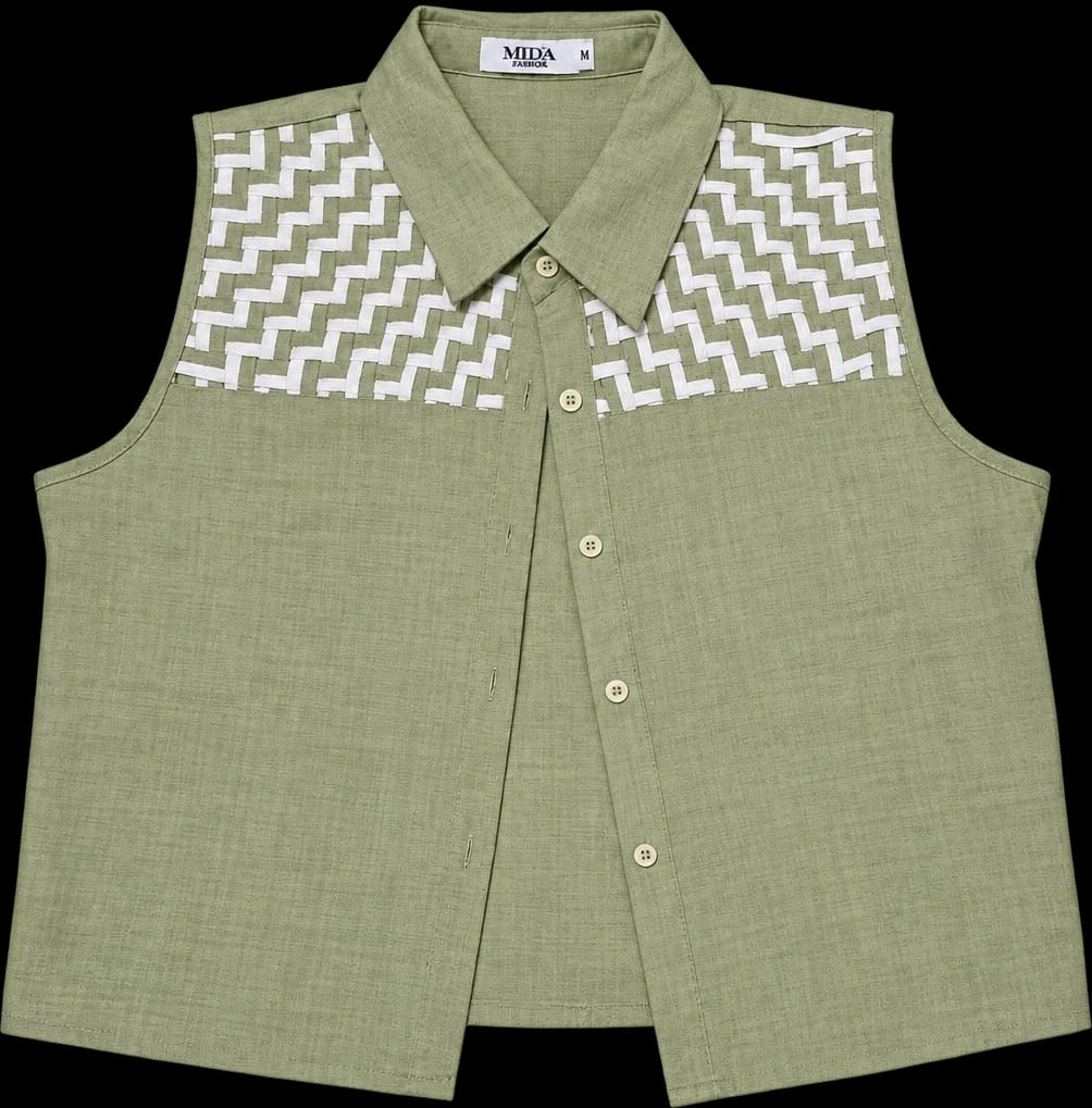 Colete social verde