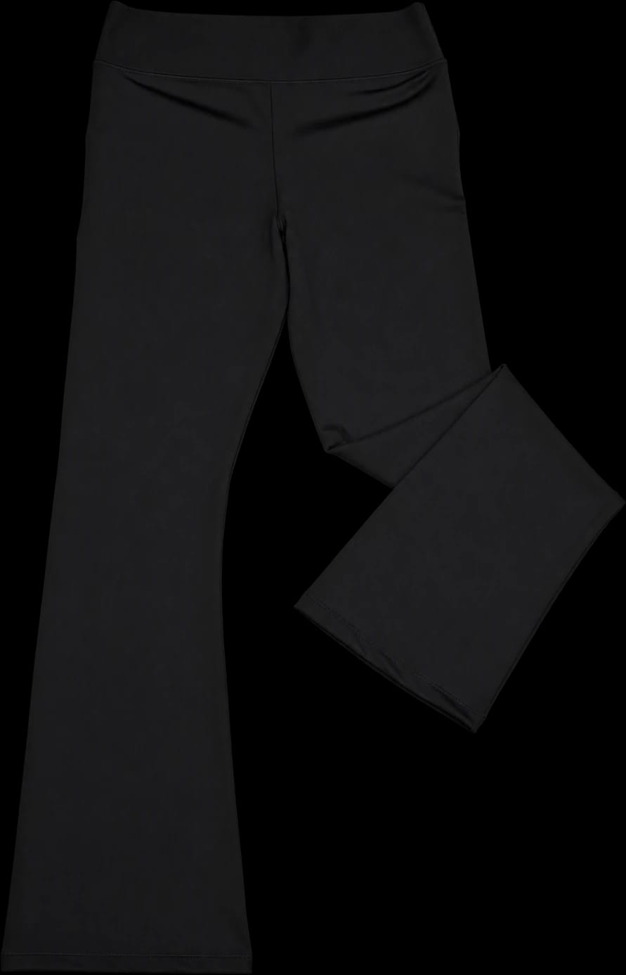 Legging flare preta
