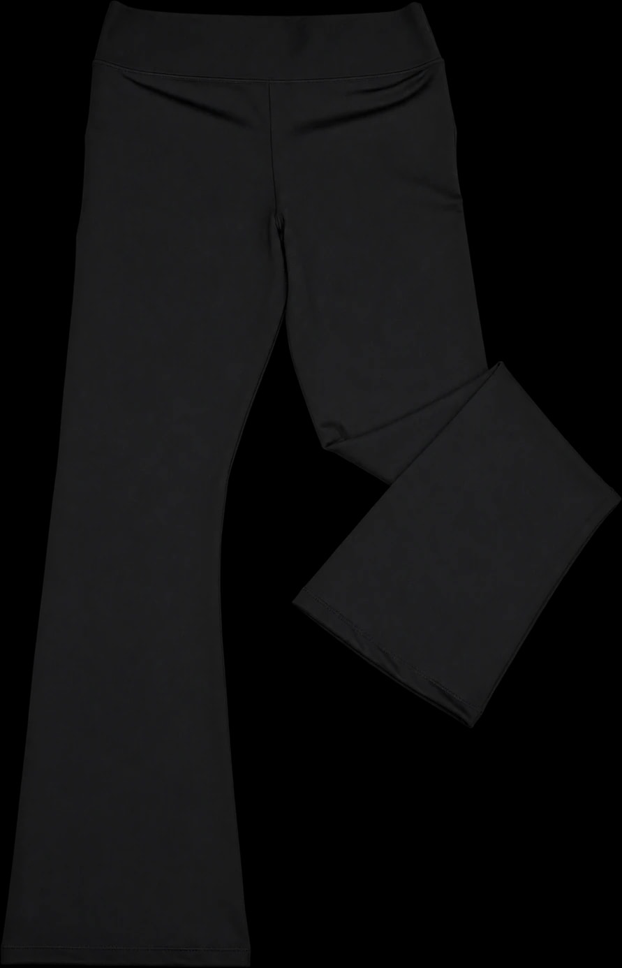 Legging flare preta, foto 1 de 1